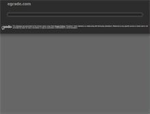Tablet Screenshot of egrade.com